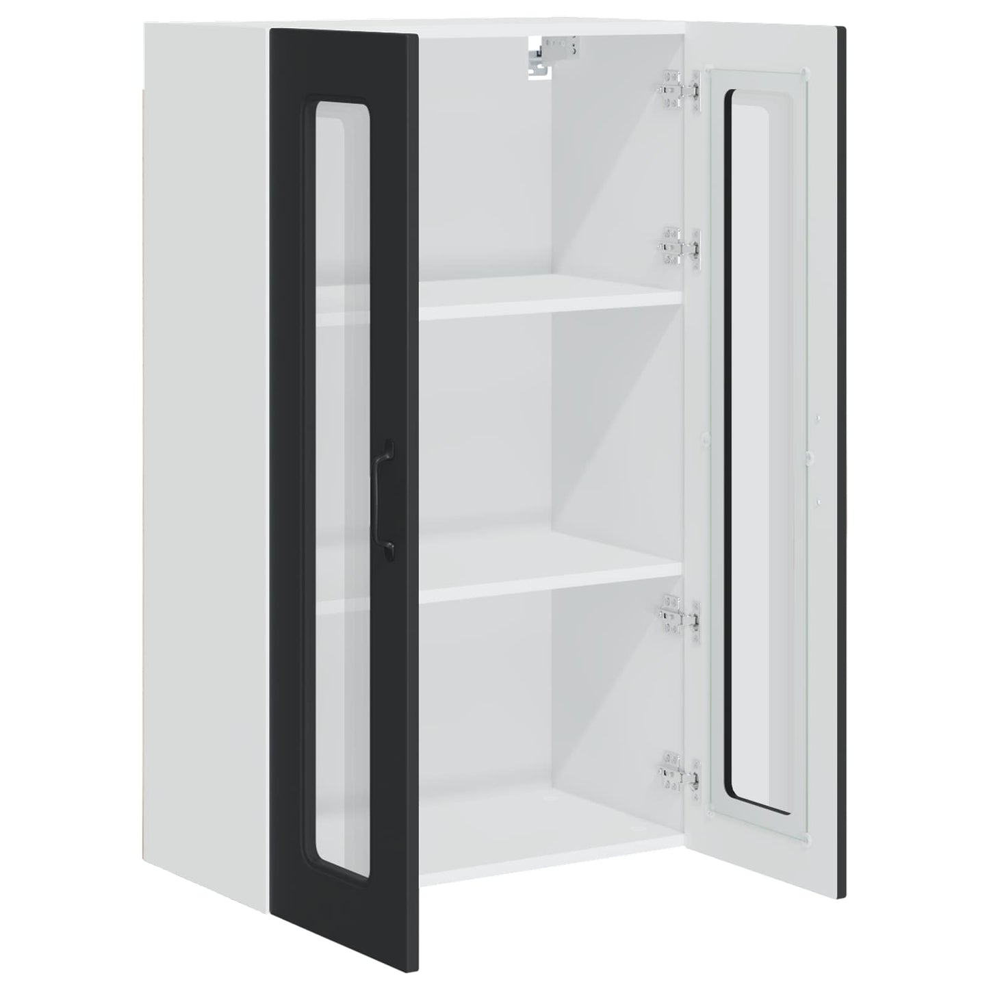 vidaXL Küchenschrank Kalmar Schwarz 60 x 31 x 100 cm Holzwerkstoff