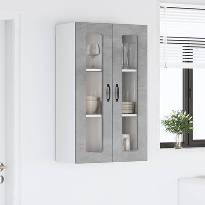 vidaXL Küchenschrank Kalmar Beton Grau 60 x 31 x 100 cm Holzwerkstoff