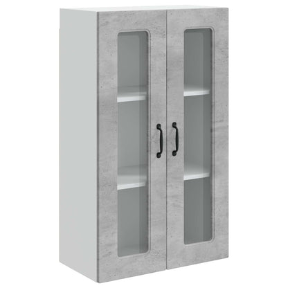 vidaXL Küchenschrank Kalmar Beton Grau 60 x 31 x 100 cm Holzwerkstoff