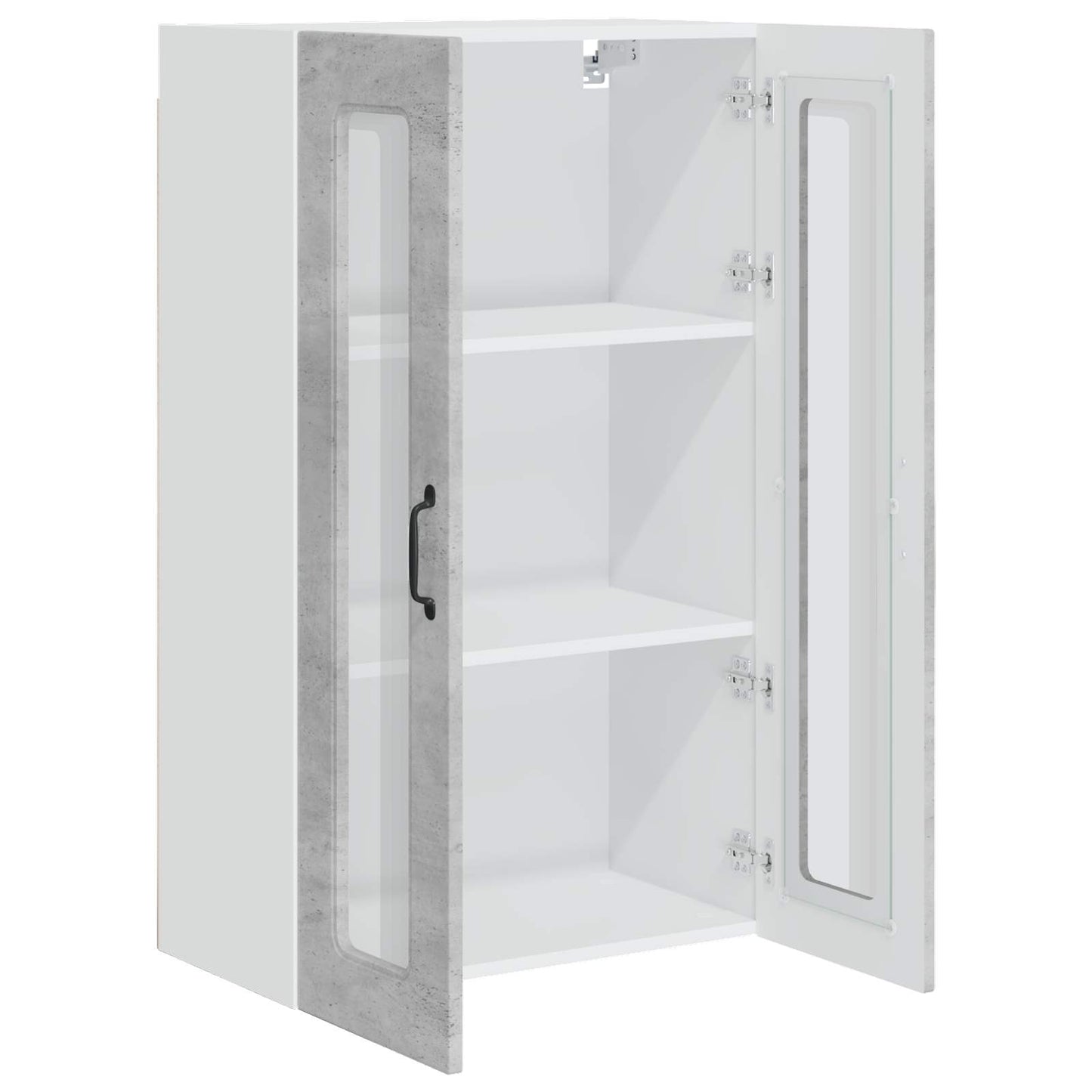 vidaXL Küchenschrank Kalmar Beton Grau 60 x 31 x 100 cm Holzwerkstoff