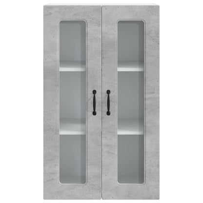 vidaXL Küchenschrank Kalmar Beton Grau 60 x 31 x 100 cm Holzwerkstoff