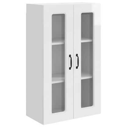 vidaXL Küchenschrank Kalmar Hochglanz Weiß 60 x 31 x 100 cm