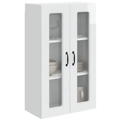 vidaXL Küchenschrank Kalmar Hochglanz Weiß 60 x 31 x 100 cm