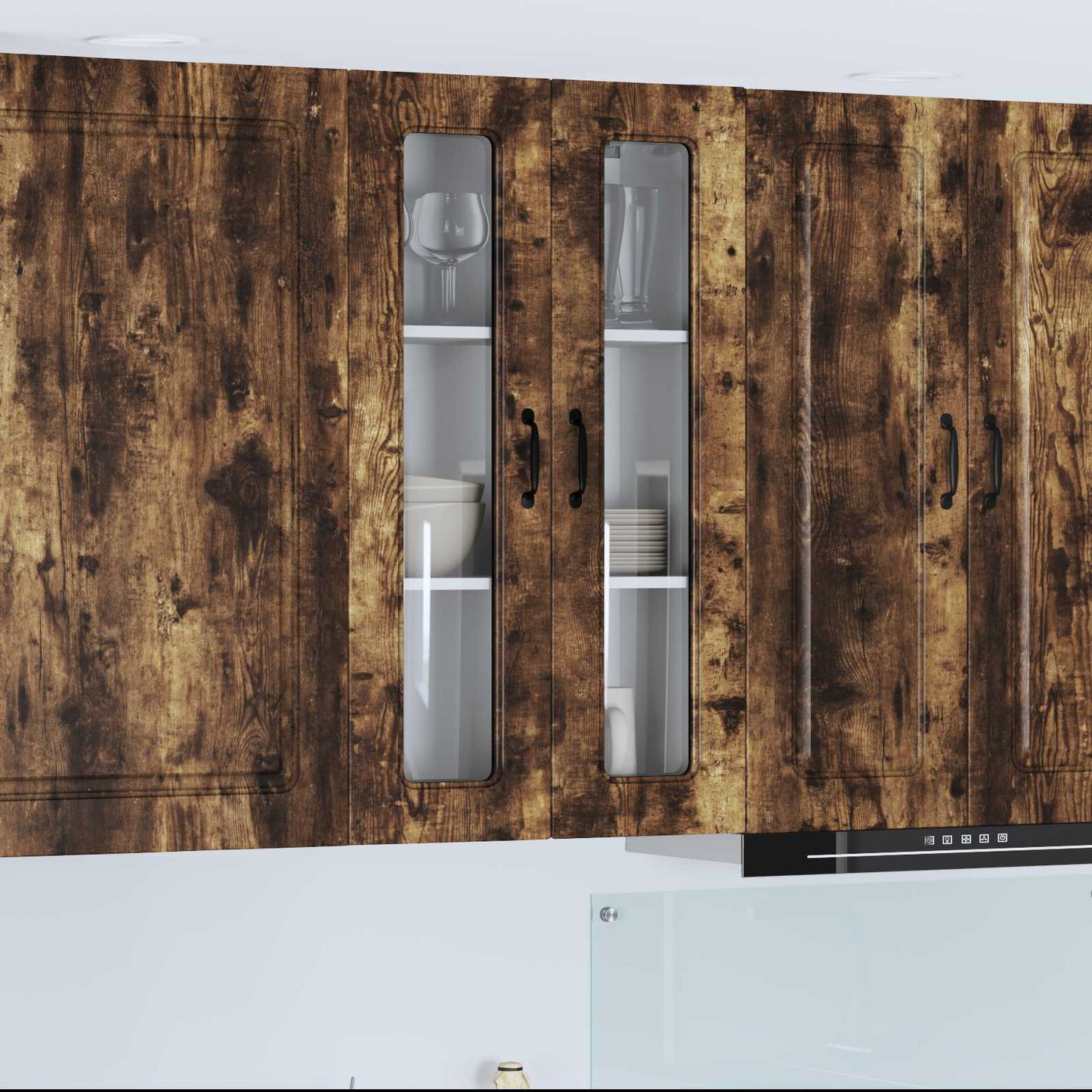 Küchenschrank Kalmar Geräucherte Eiche 60 x 31 x 100 cm