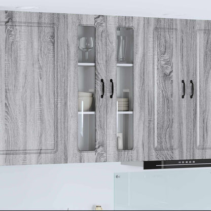 vidaXL Küchenschrank Kalmar Graues Sonoma 60 x 31 x 100 cm