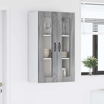 vidaXL Küchenschrank Kalmar Graues Sonoma 60 x 31 x 100 cm
