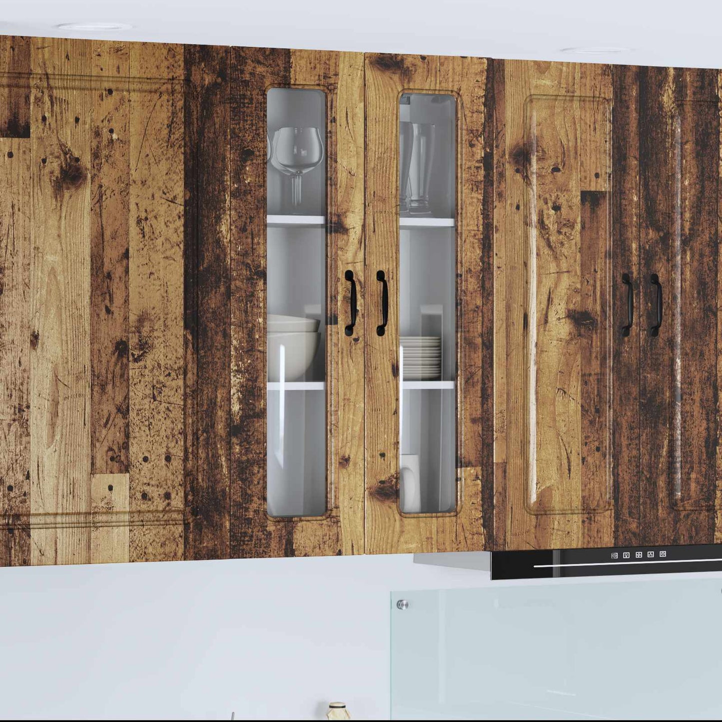 vidaXL Küchenschrank Kalmar Altholz 60 x 31 x 100 cm Holzwerkstoff