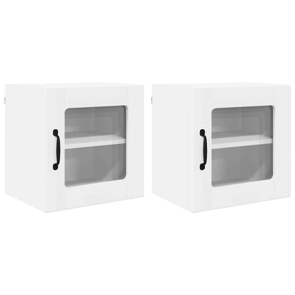 vidaXL Küchenschrank 2 pcs Weiß 40 x 31 x 40 cm Holzwerkstoff