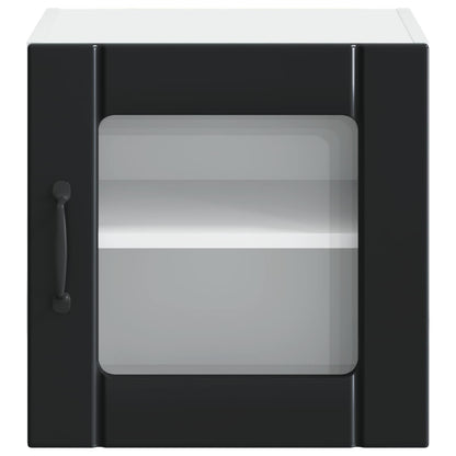 vidaXL Küchenschrank Schwarz 40 x 31 x 40 cm Holzwerkstoff