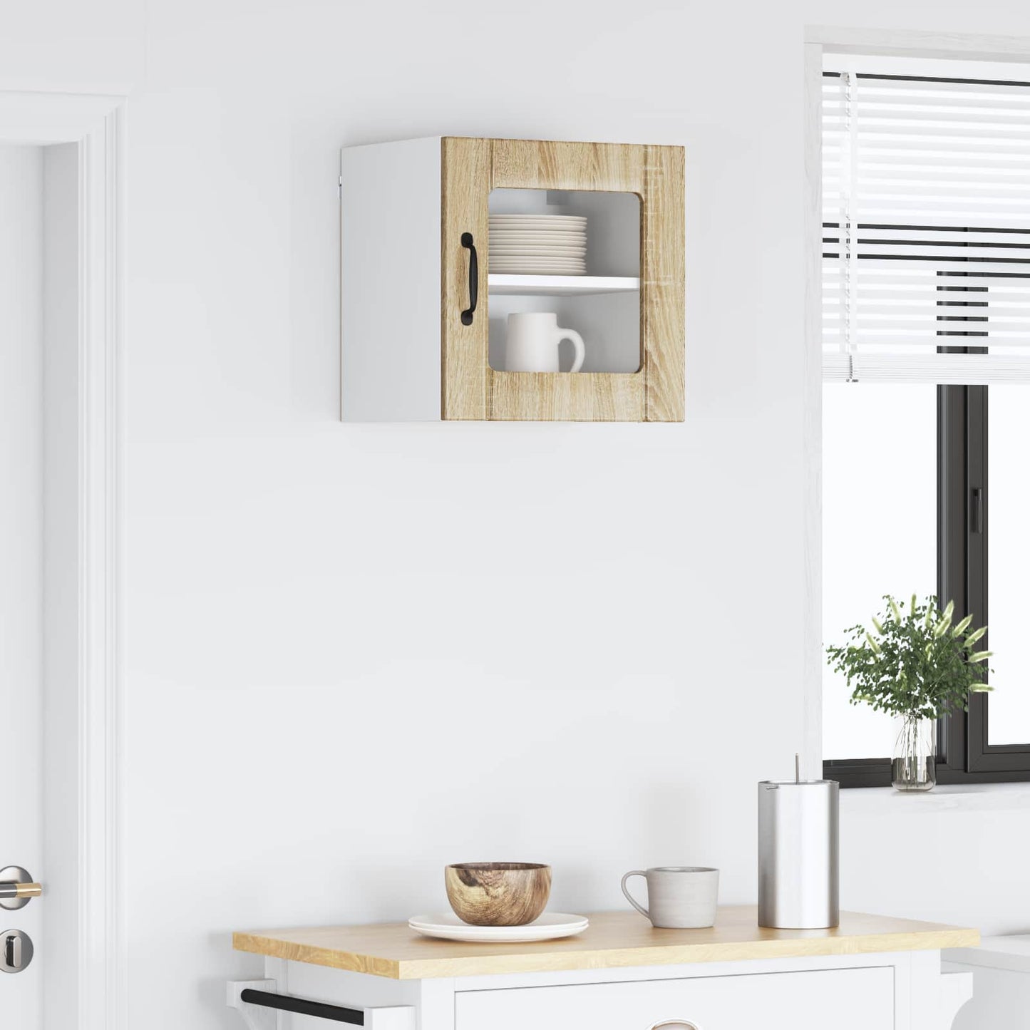 vidaXL Küchenschrank Sonoma-Eiche 40 x 31 x 40 cm Holzwerkstoff