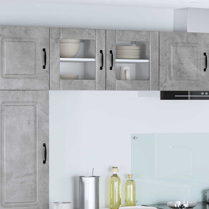 vidaXL Küchenschrank Lucca Beton Grau 40 x 31 x 40 cm Holzwerkstoff