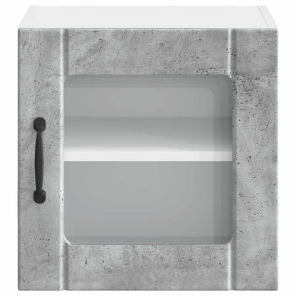 vidaXL Küchenschrank Lucca Beton Grau 40 x 31 x 40 cm Holzwerkstoff