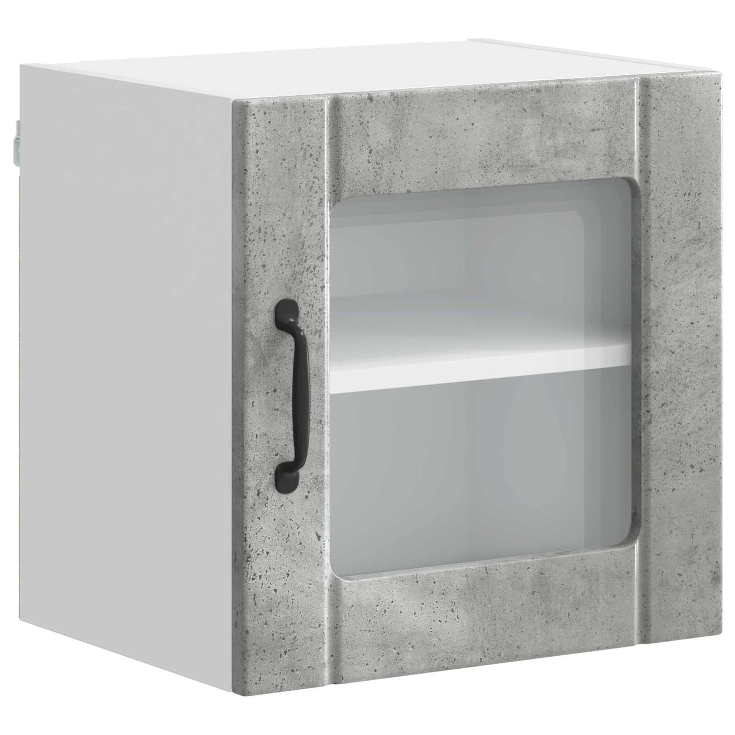 vidaXL Küchenschrank Lucca 2 pcs Beton Grau 40 x 31 x 40 cm