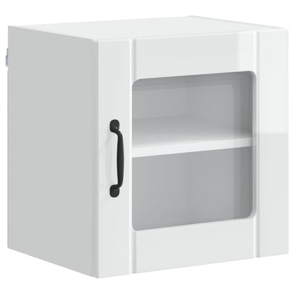 vidaXL Küchenschrank Hochglanz Weiß 40 x 31 x 40 cm Holzwerkstoff