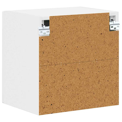 vidaXL Küchenschrank 2 pcs Hochglanz Weiß 40 x 31 x 40 cm