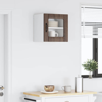 vidaXL Küchenschrank Braun Eichen-Optik 40 x 31 x 40 cm Holzwerkstoff