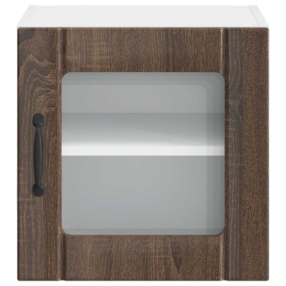 Küchenschrank 2 pcs Braun Eichen-Optik 40 x 31 x 40 cm