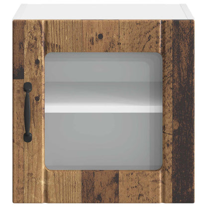 vidaXL Küchenschrank 2 pcs Altholz 40 x 31 x 40 cm Holzwerkstoff