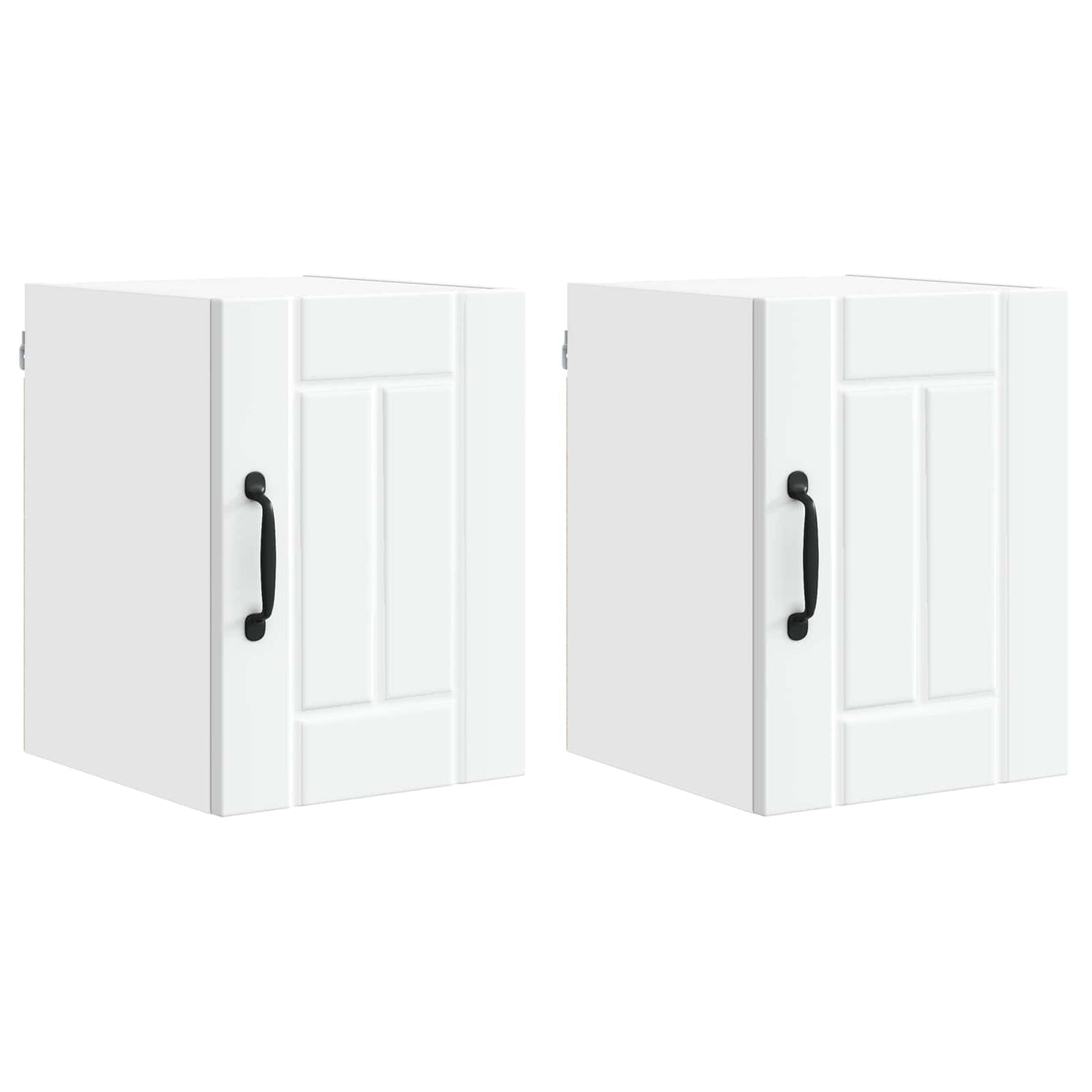 vidaXL Küchenschrank 2 pcs Weiß 30 x 31 x 40 cm Holzwerkstoff