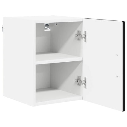 vidaXL Küchenschrank 2 pcs Schwarz 30 x 31 x 40 cm Holzwerkstoff