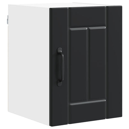 vidaXL Küchenschrank 2 pcs Schwarz 30 x 31 x 40 cm Holzwerkstoff