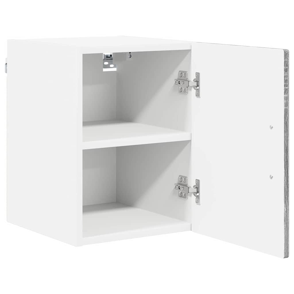 vidaXL Küchenschrank 2 pcs Graues Sonoma 30 x 31 x 40 cm Holzwerkstoff