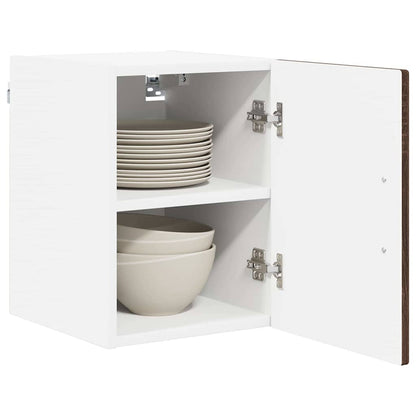 vidaXL Küchenschrank 2 pcs Braun Eichen-Optik 30 x 31 x 40 cm