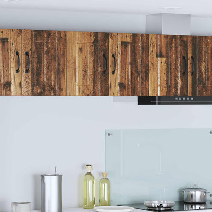 vidaXL Küchenschrank 2 pcs Altholz 30 x 31 x 40 cm Holzwerkstoff