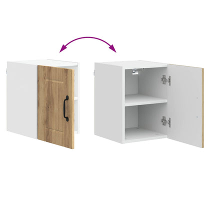 vidaXL Küchenschrank 2 pcs Artisan-Eiche 30 x 31 x 40 cm Holzwerkstoff