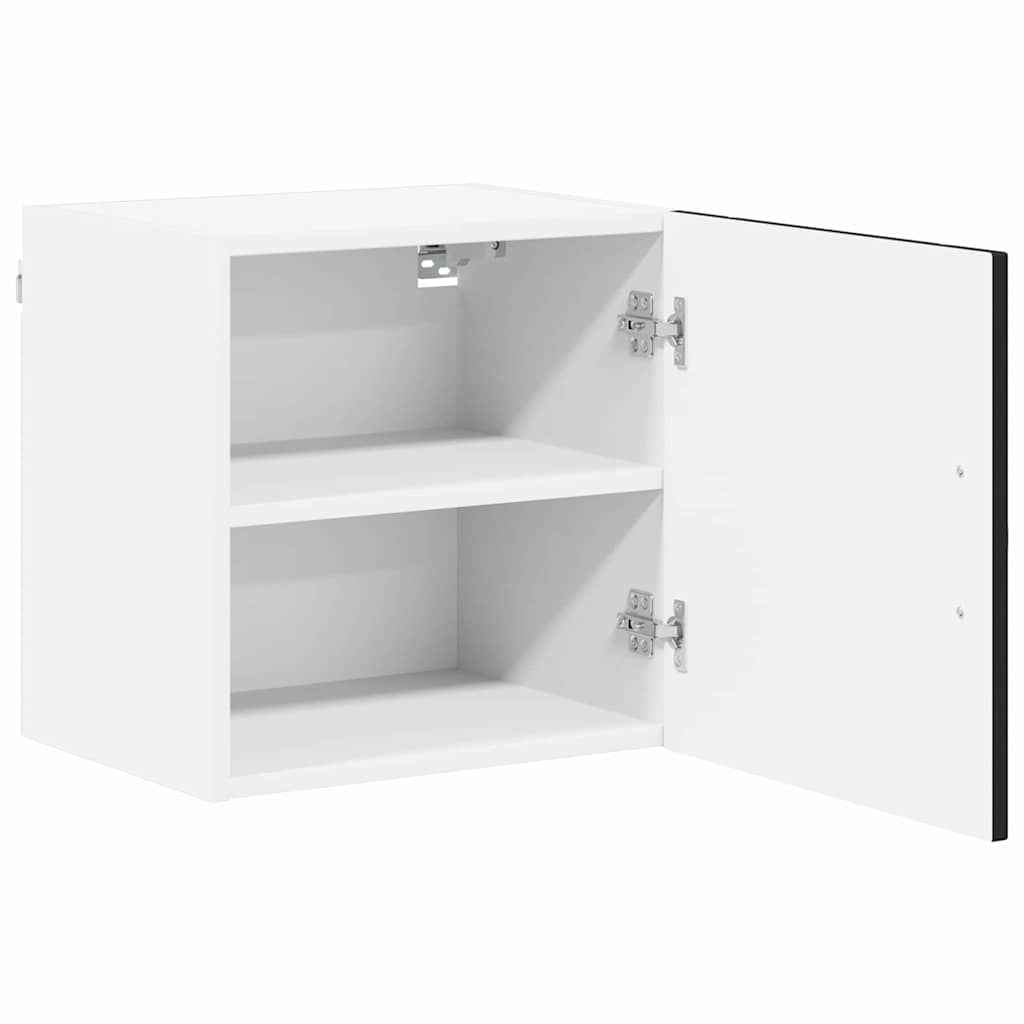 vidaXL Küchenschrank 2 pcs Schwarz 40 x 31 x 40 cm Holzwerkstoff