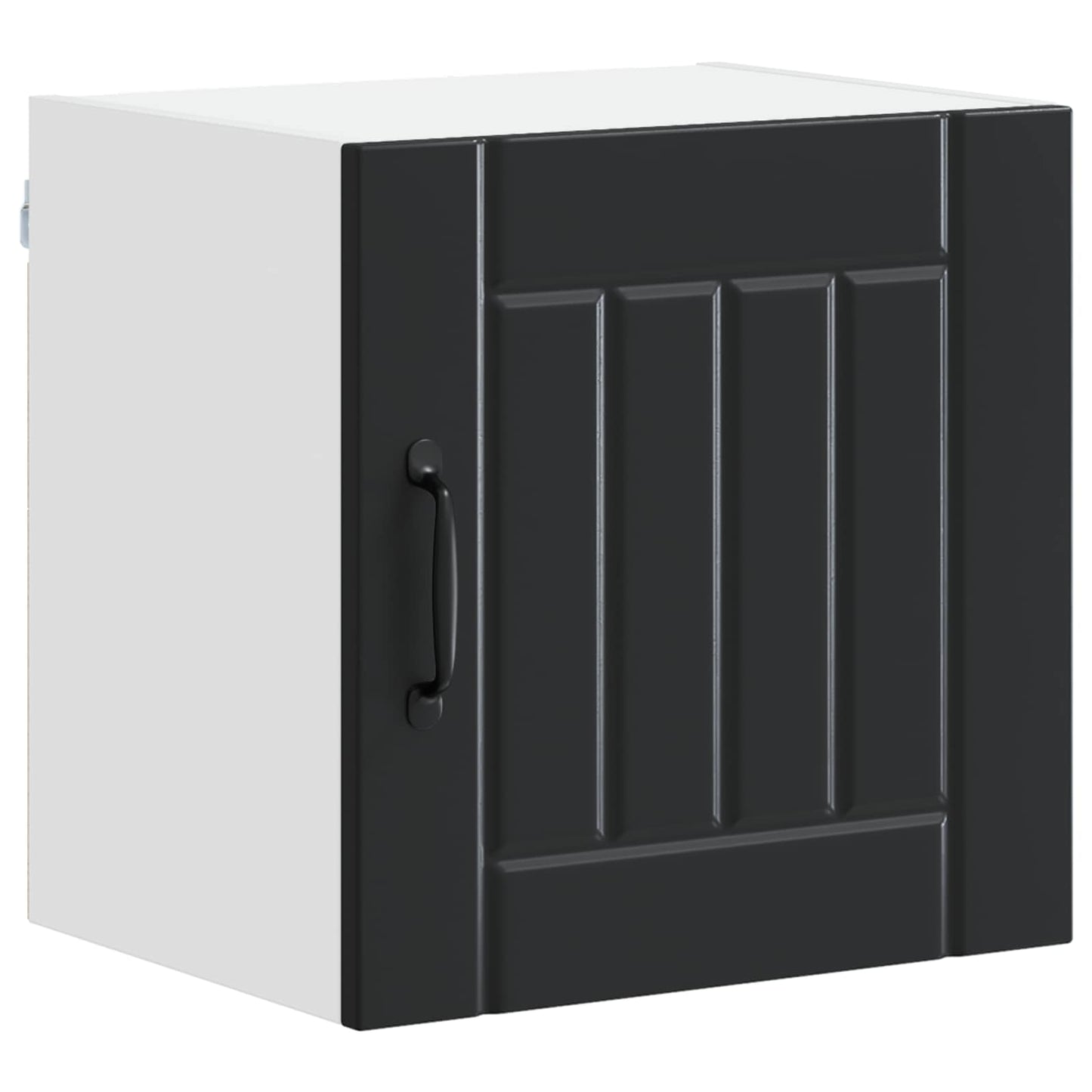vidaXL Küchenschrank 2 pcs Schwarz 40 x 31 x 40 cm Holzwerkstoff
