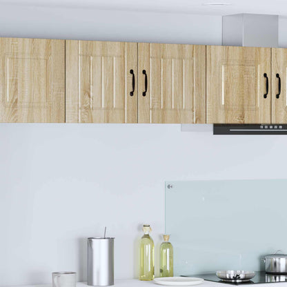 vidaXL Küchenschrank 2 pcs Sonoma-Eiche 40 x 31 x 40 cm Holzwerkstoff