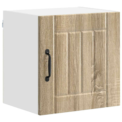 vidaXL Küchenschrank 2 pcs Sonoma-Eiche 40 x 31 x 40 cm Holzwerkstoff