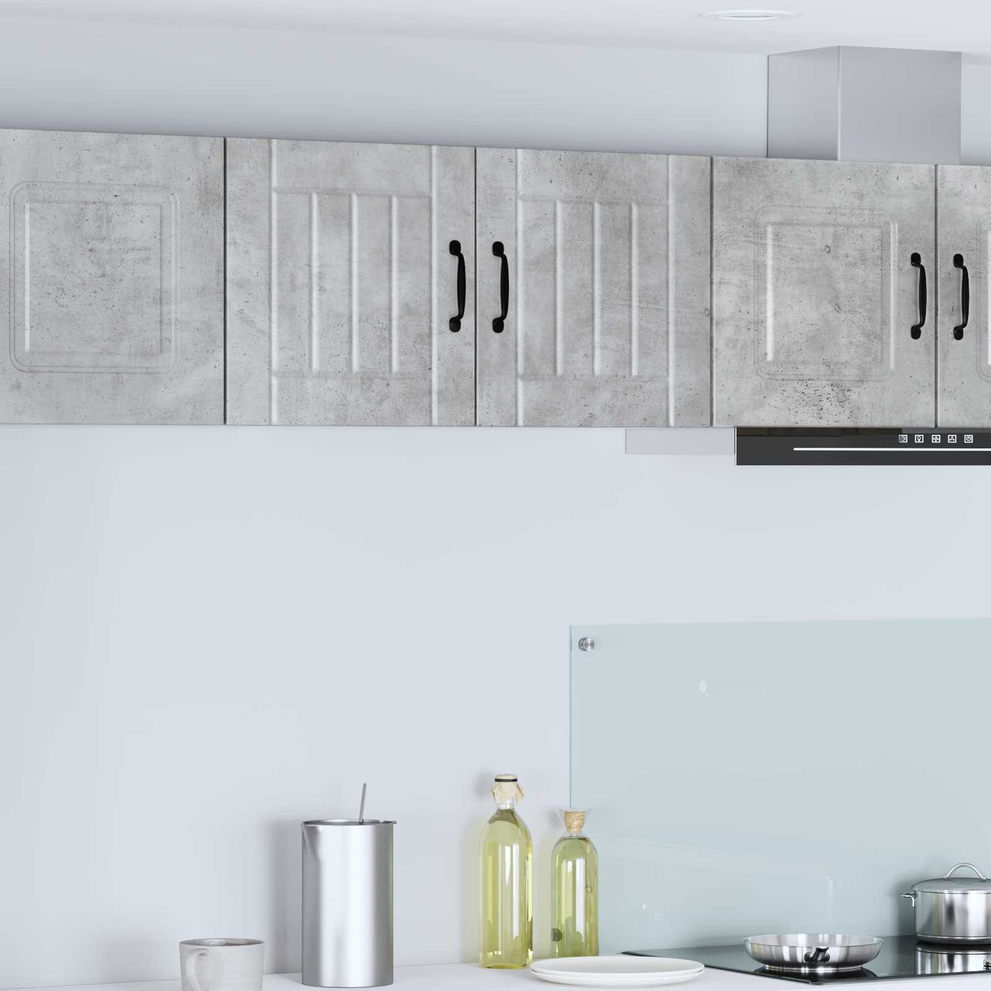 vidaXL Küchenschrank Lucca Beton Grau 40 x 31 x 40 cm Holzwerkstoff
