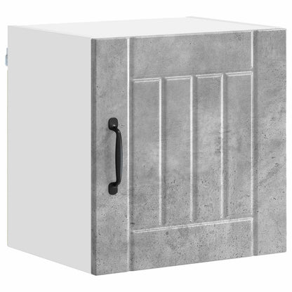 vidaXL Küchenschrank Lucca Beton Grau 40 x 31 x 40 cm Holzwerkstoff