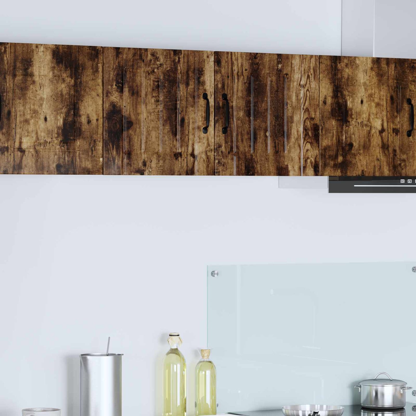 Küchenschrank 2 pcs Geräucherte Eiche 40 x 31 x 40 cm