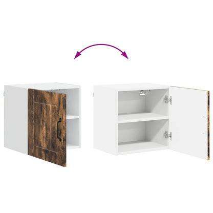 vidaXL Küchenschrank 2 pcs Geräucherte Eiche 40 x 31 x 40 cm