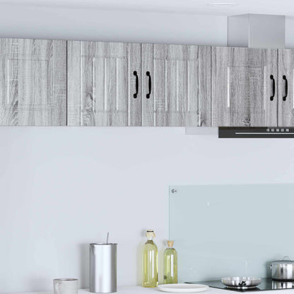 vidaXL Küchenschrank 2 pcs Graues Sonoma 40 x 31 x 40 cm Holzwerkstoff