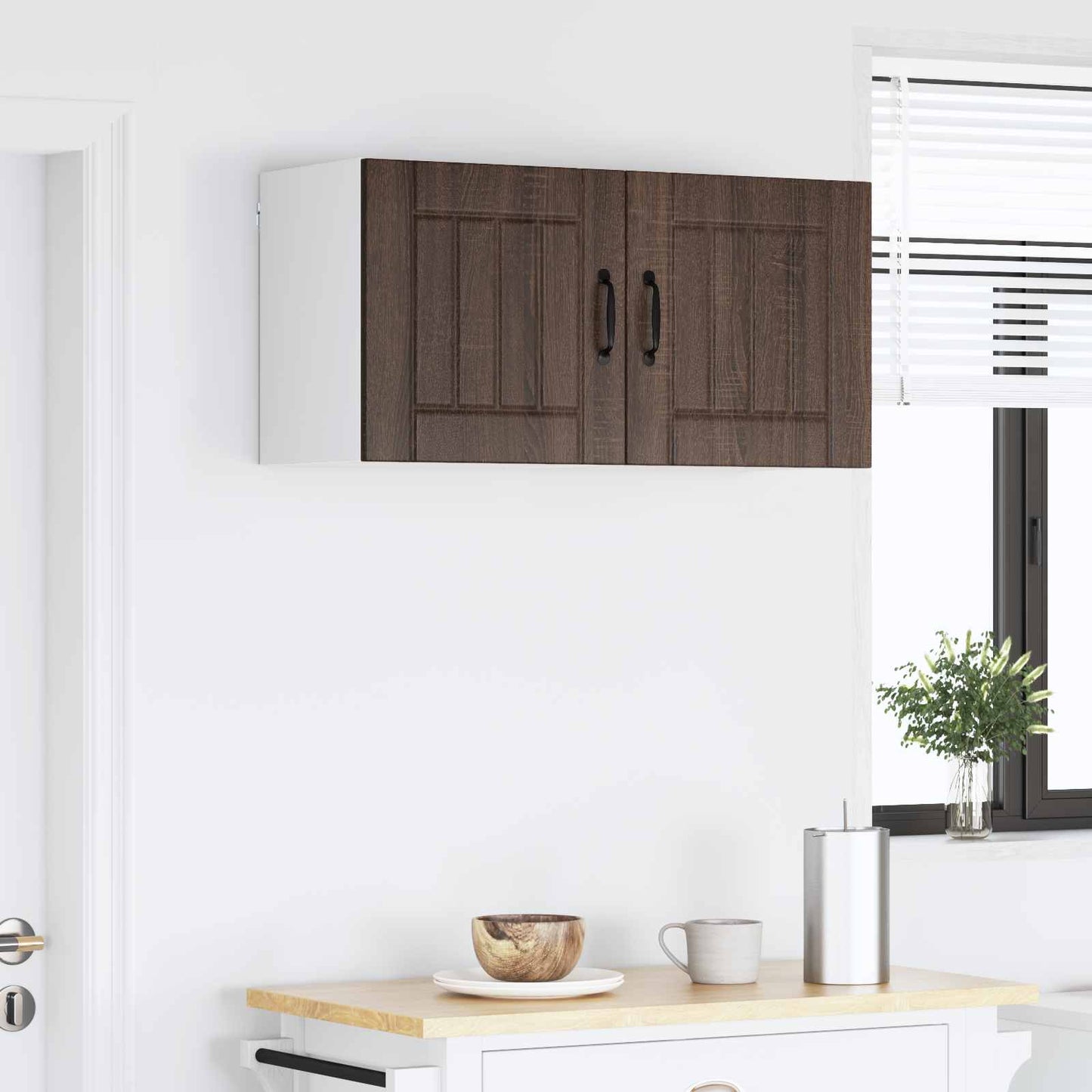 Küchenschrank 2 pcs Braun Eichen-Optik 40 x 31 x 40 cm