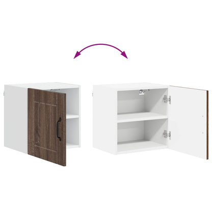 vidaXL Küchenschrank 2 pcs Braun Eichen-Optik 40 x 31 x 40 cm