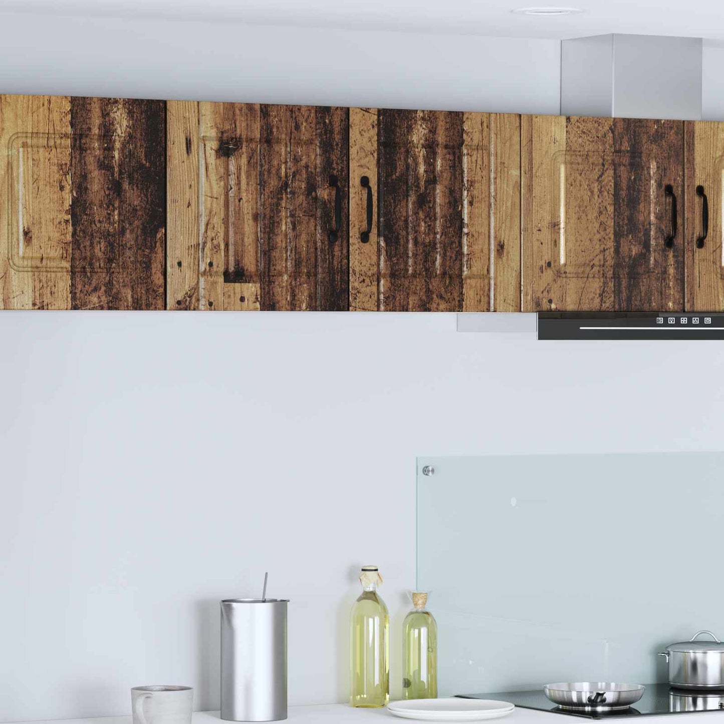 vidaXL Küchenschrank 2 pcs Altholz 40 x 31 x 40 cm Holzwerkstoff