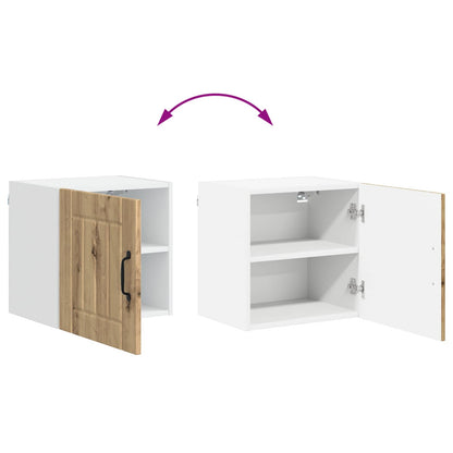 vidaXL Küchenschrank 2 pcs Artisan-Eiche 40 x 31 x 40 cm Holzwerkstoff