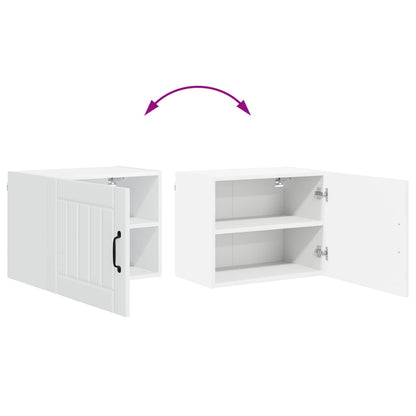 vidaXL Küchenschrank 2 pcs Weiß 50 x 31 x 40 cm Holzwerkstoff
