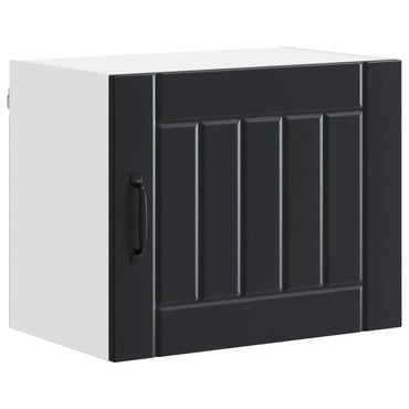 vidaXL Küchenschrank Schwarz 50 x 31 x 40 cm Holzwerkstoff
