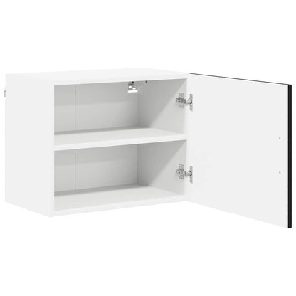 vidaXL Küchenschrank 2 pcs Schwarz 50 x 31 x 40 cm Holzwerkstoff
