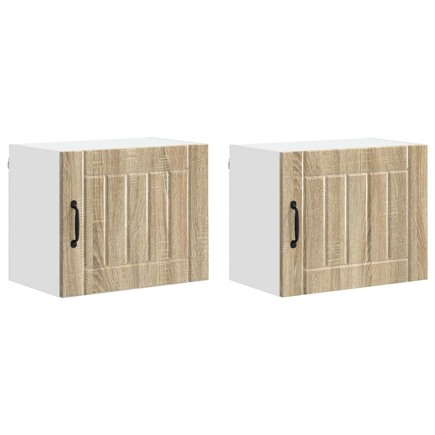 Küchenschrank 2 pcs Sonoma-Eiche 50 x 31 x 40 cm Holzwerkstoff