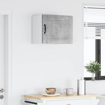 vidaXL Küchenschrank Lucca Beton Grau 50 x 31 x 40 cm Holzwerkstoff