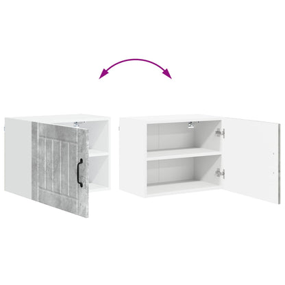 vidaXL Küchenschrank Lucca Beton Grau 50 x 31 x 40 cm Holzwerkstoff