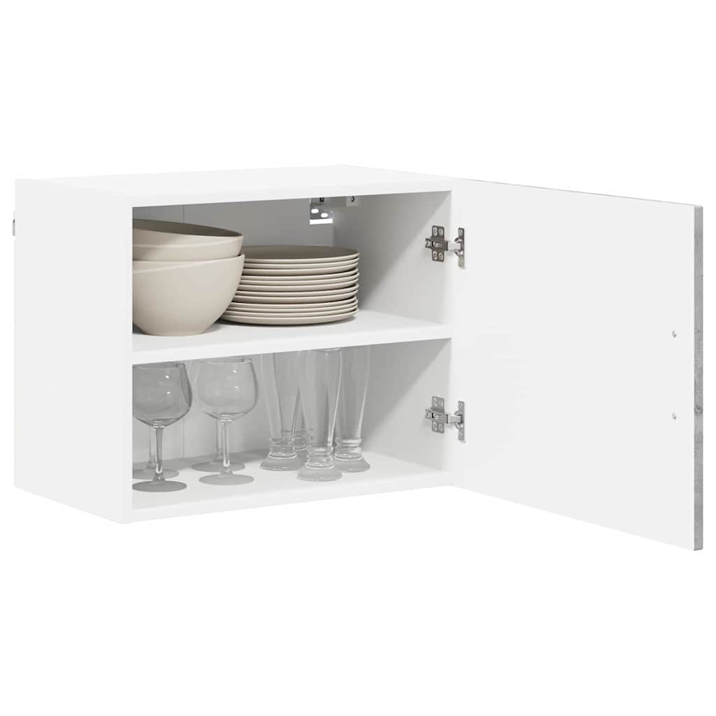 vidaXL Küchenschrank Lucca Beton Grau 50 x 31 x 40 cm Holzwerkstoff