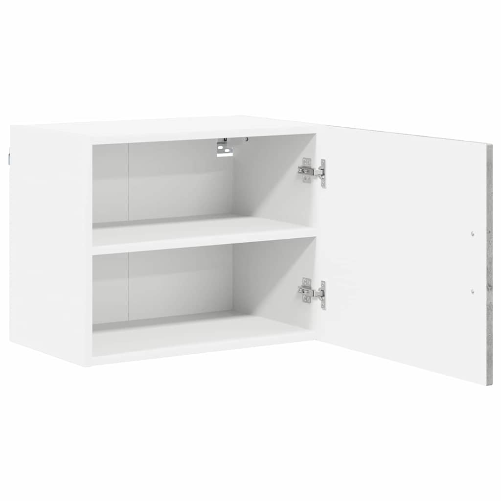 vidaXL Küchenschrank Lucca 2 pcs Beton Grau 50 x 31 x 40 cm